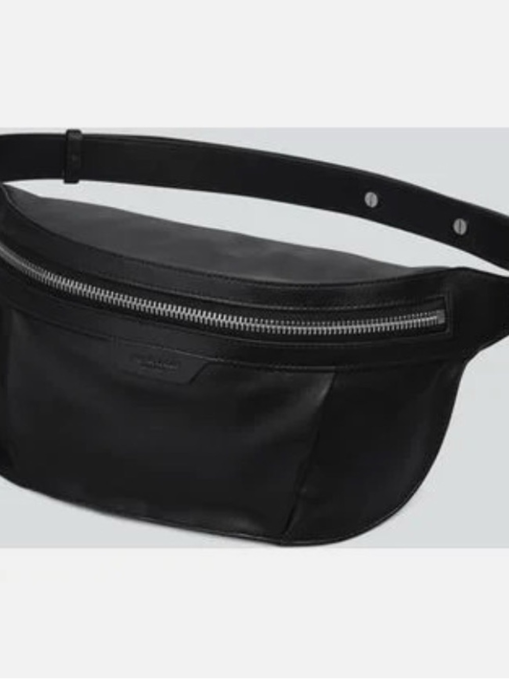 Rag & Bone Commuter Leather Fanny Pack Bag Black - NWOT